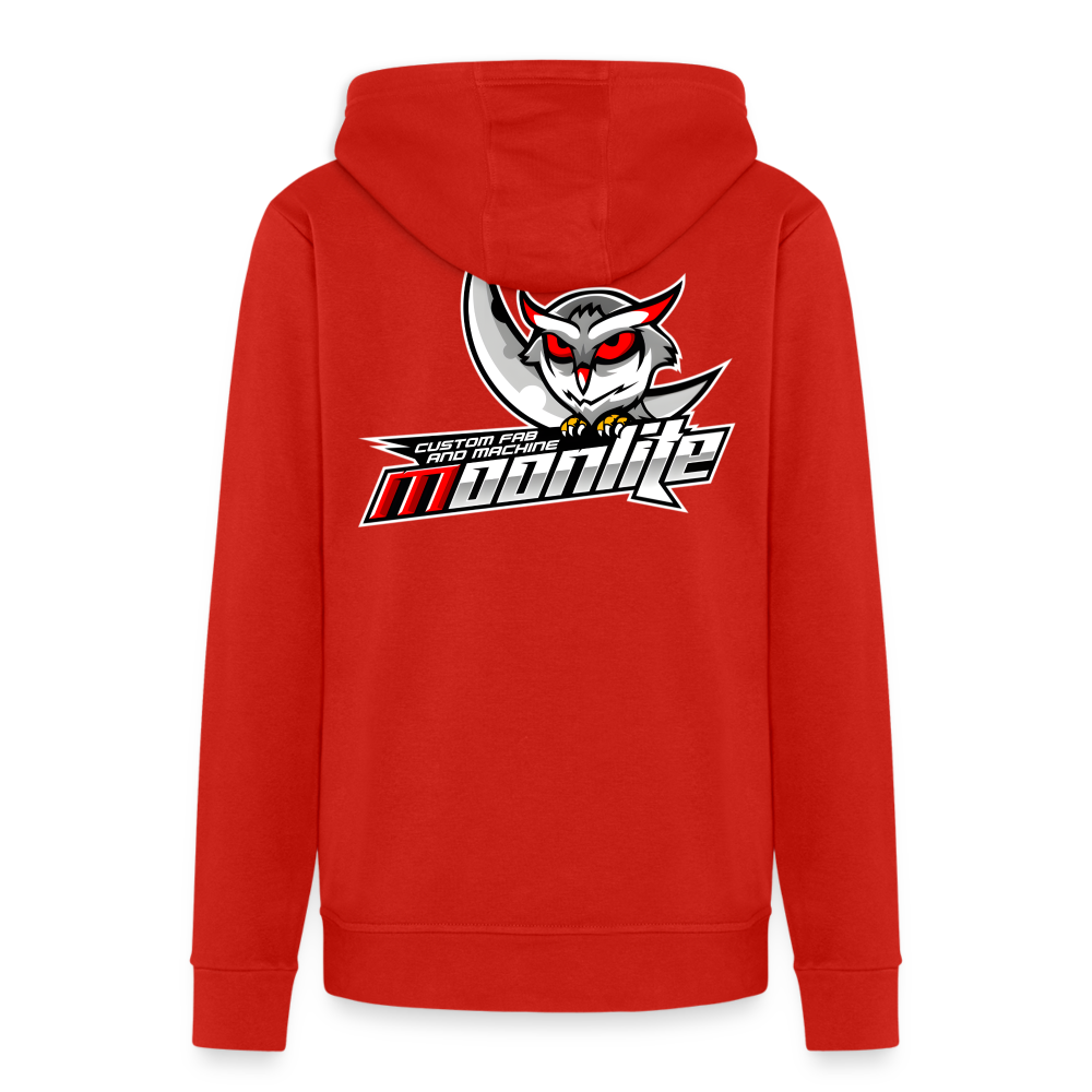 Adidas Unisex Fleece Hoodie - red