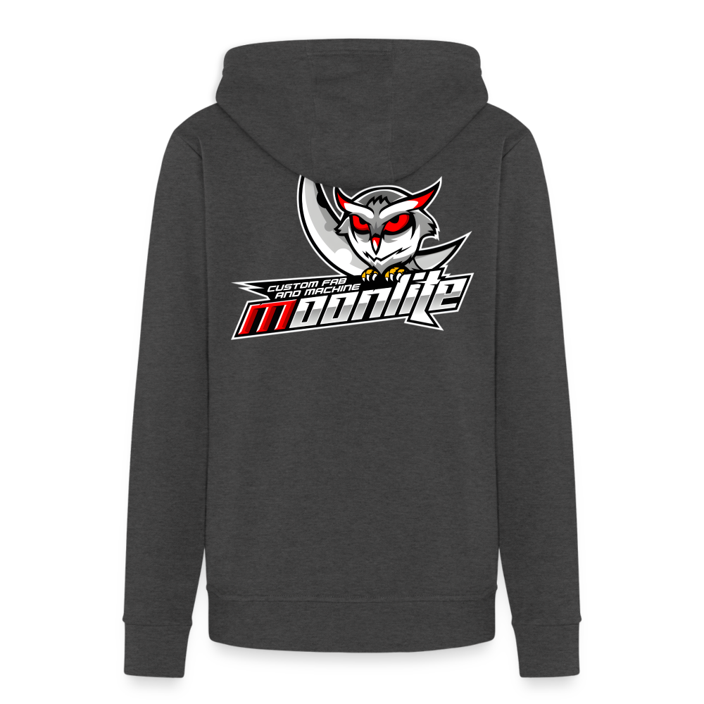 Adidas Unisex Fleece Hoodie - charcoal grey