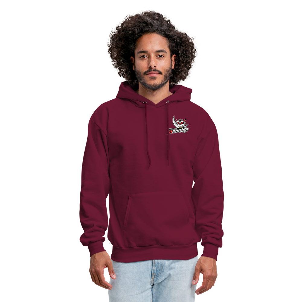 Men's Hoodie - burgundy