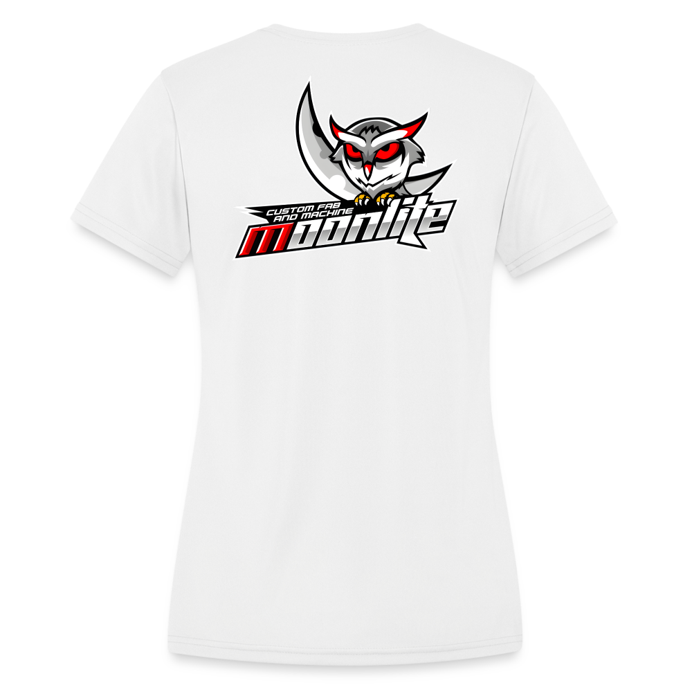 Women's Moisture Wicking Performance T-Shirt - white