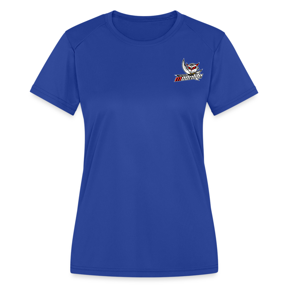 Women's Moisture Wicking Performance T-Shirt - royal blue