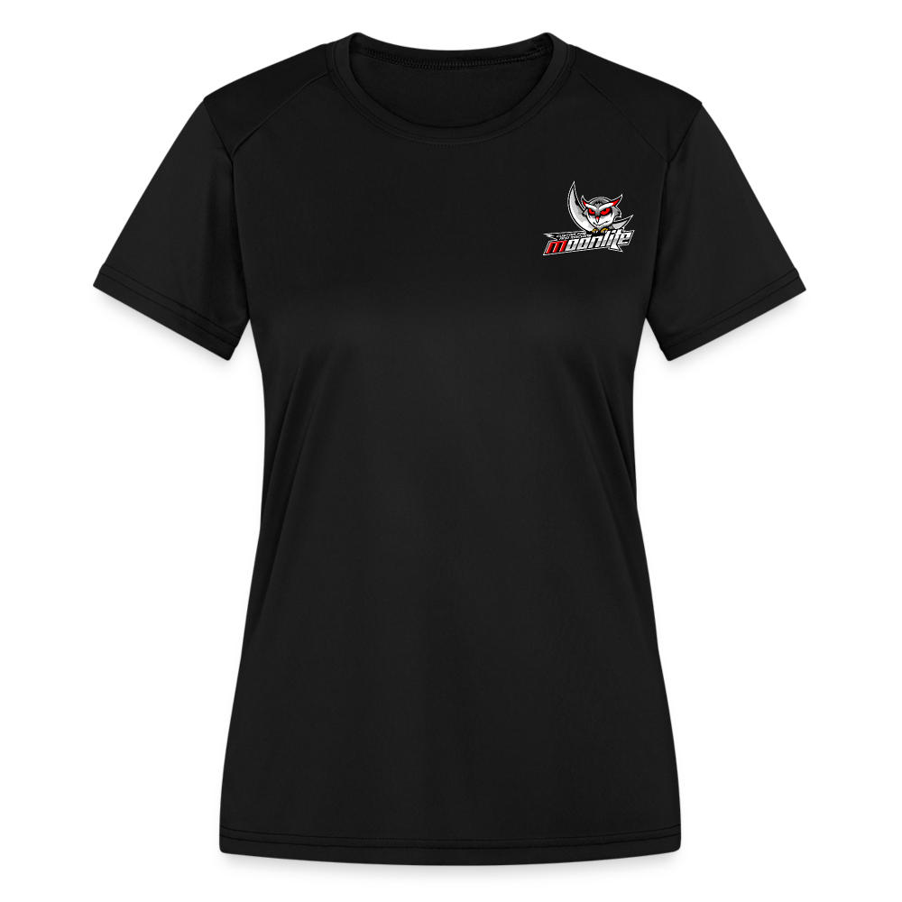 Women's Moisture Wicking Performance T-Shirt - black