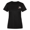 Women's Moisture Wicking Performance T-Shirt - black