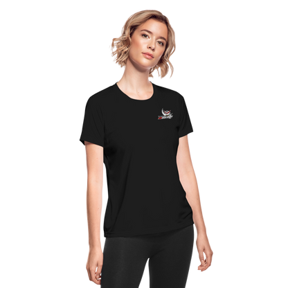 Women's Moisture Wicking Performance T-Shirt - black