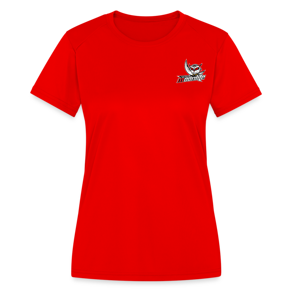 Women's Moisture Wicking Performance T-Shirt - red