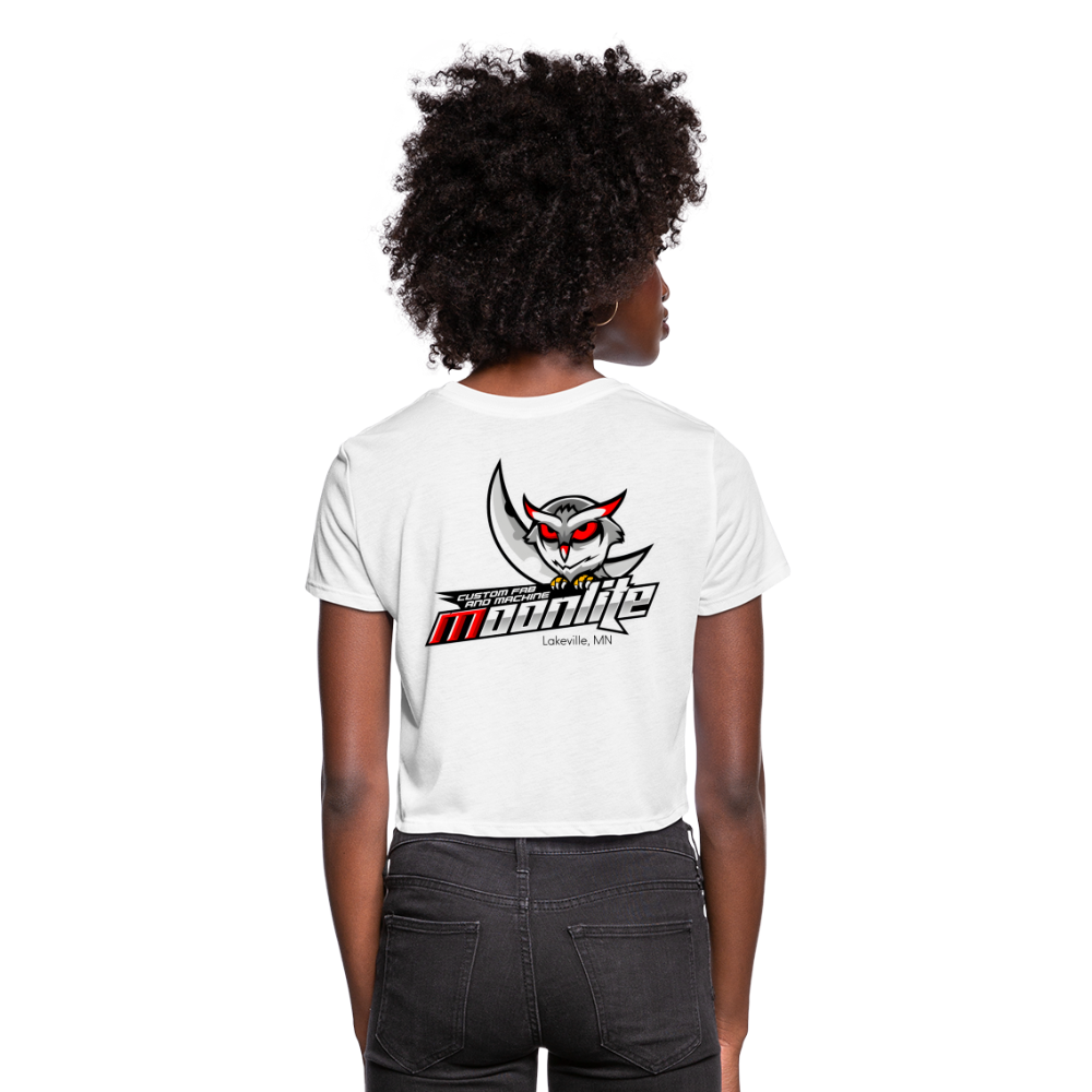 Women's Cropped T-Shirt - white
