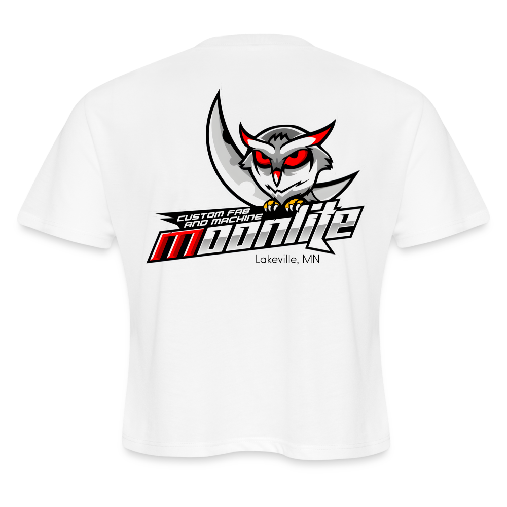 Women's Cropped T-Shirt - white