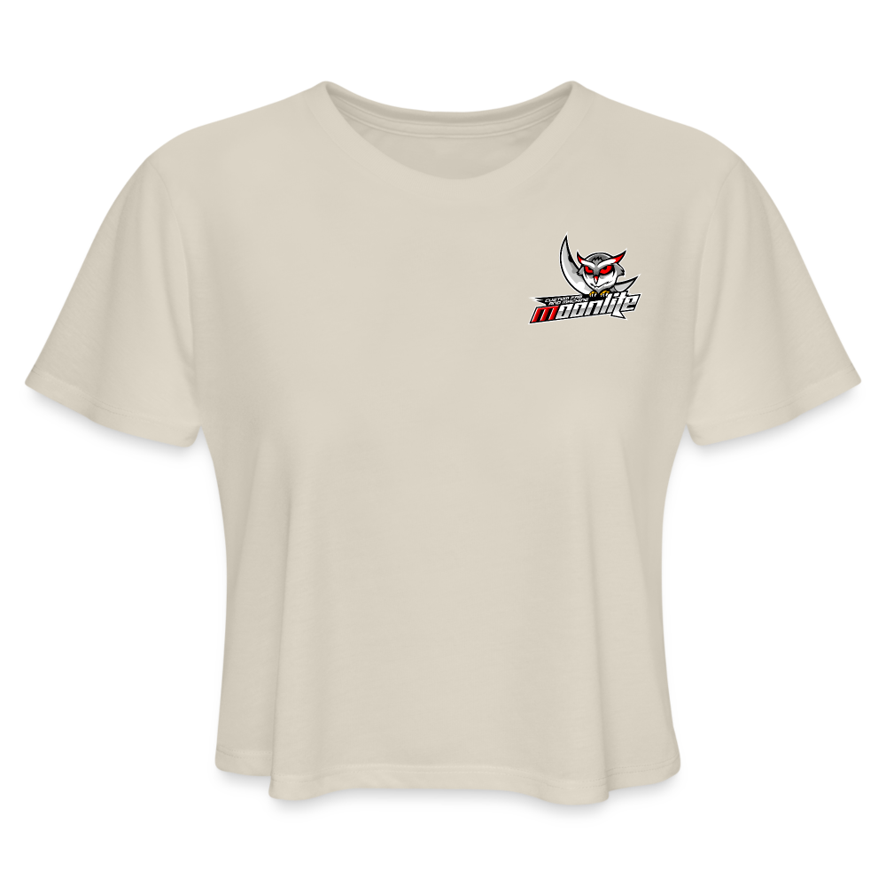 Women's Cropped T-Shirt - dust