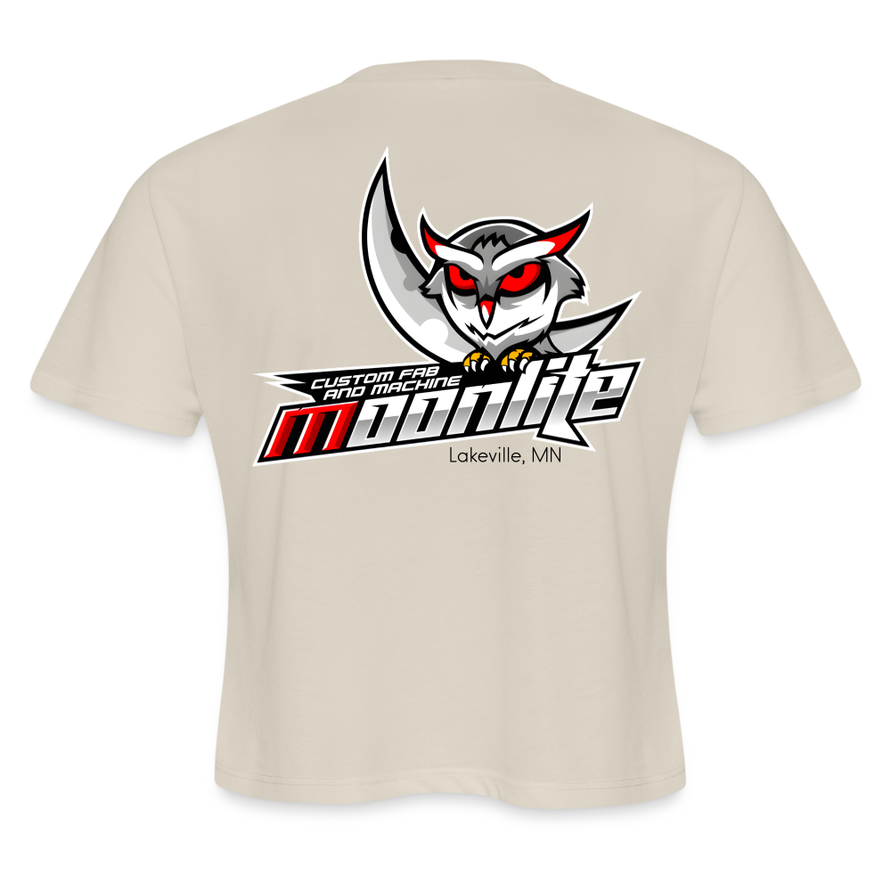 Women's Cropped T-Shirt - dust