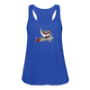 Women's Flowy Tank Top by Bella - royal blue