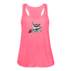 Women's Flowy Tank Top by Bella - neon pink