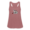 Women's Flowy Tank Top by Bella - mauve