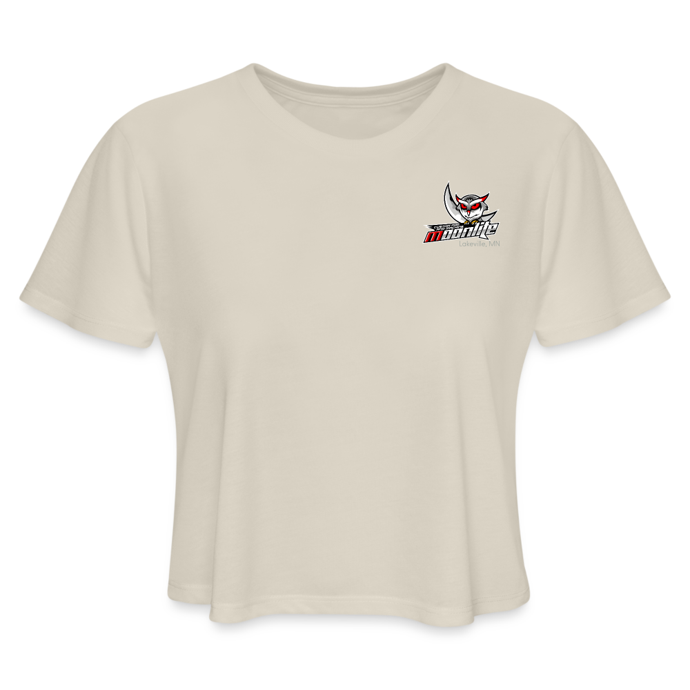 Women's Cropped T-Shirt - dust