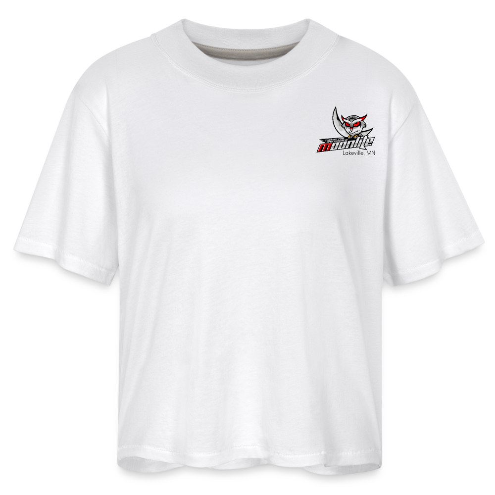 Women's Boxy Tee - white