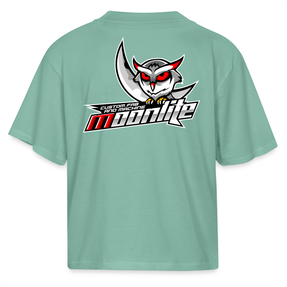 Women's Boxy Tee - saltwater