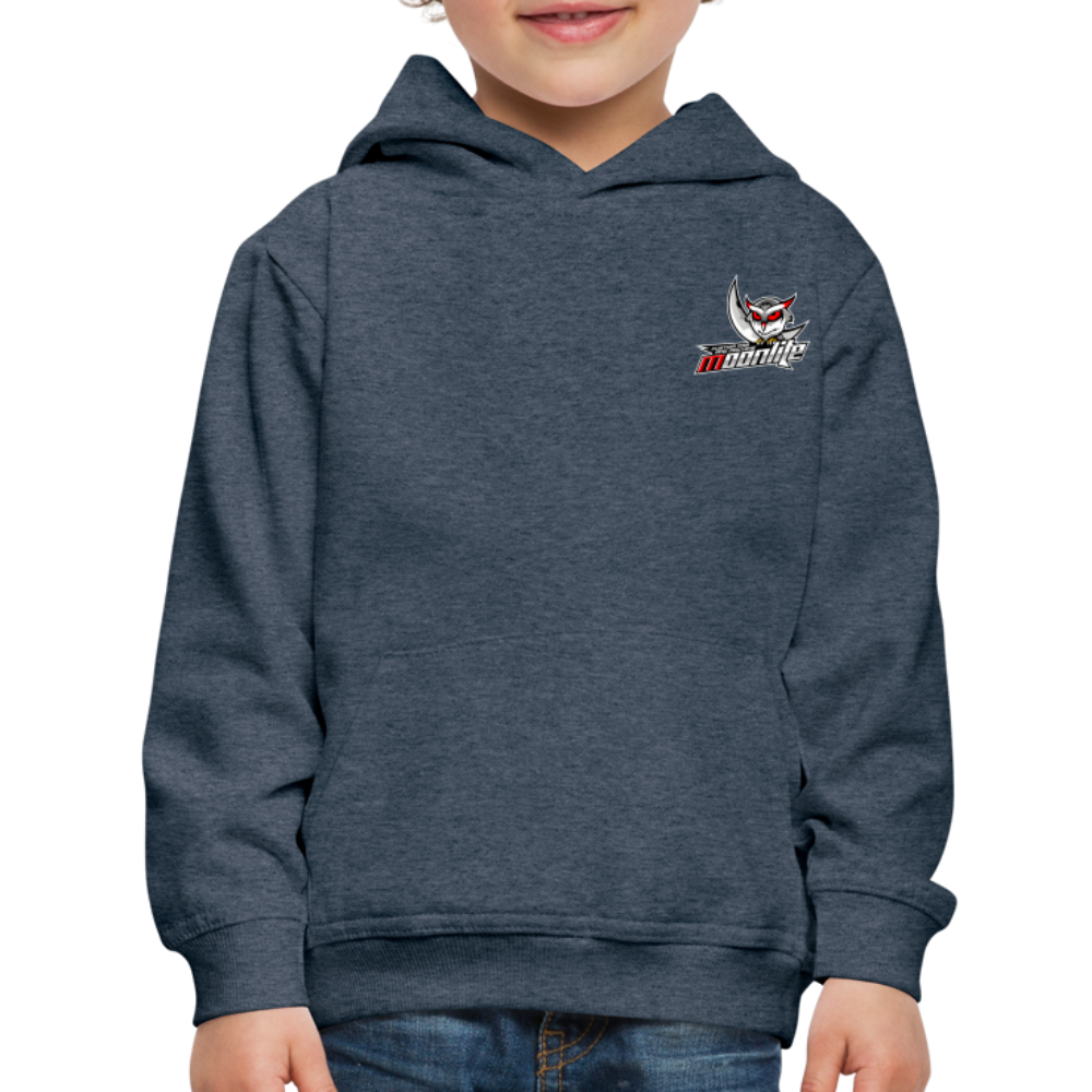 Kids‘ Premium Hoodie - heather denim