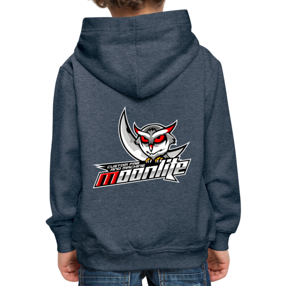 Kids‘ Premium Hoodie - heather denim