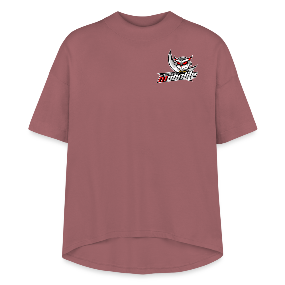 Women's Hi-Lo Tee - dusty pink