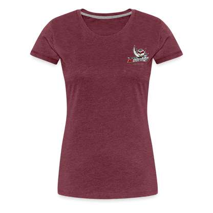 Women’s Premium T-Shirt - heather burgundy